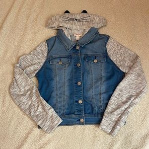 Cat&jack stretch jean hoodie